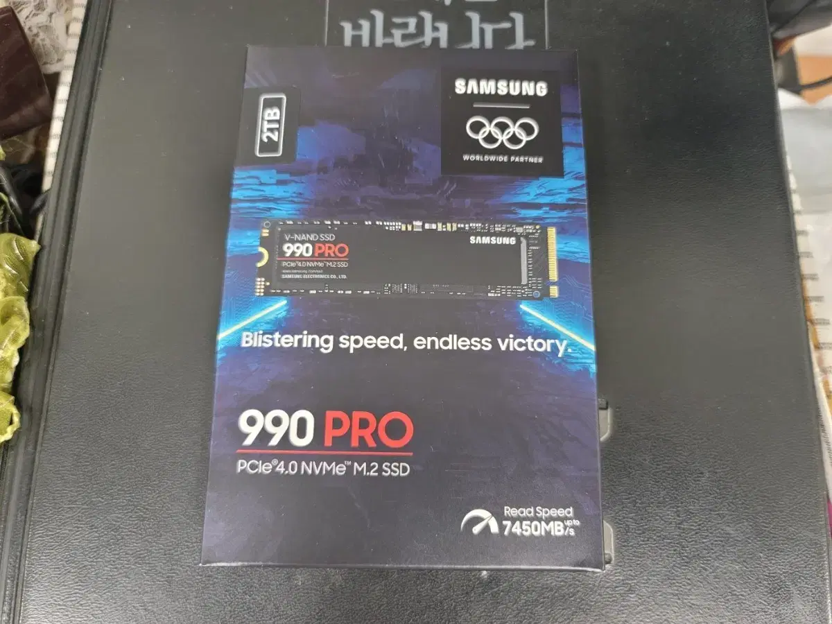 삼성 990 PRO 프로 2TB SSD 미개봉 새제품 5년 무상AS